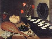 Lubin Baugin Style life with checkerboard Spain oil painting reproduction